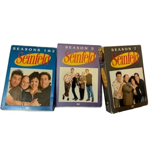 Seinfeld DVD's Seasons 1& 2, 5, & 7  Volumes 1 - 4 - 6 - Picture 1 of 4